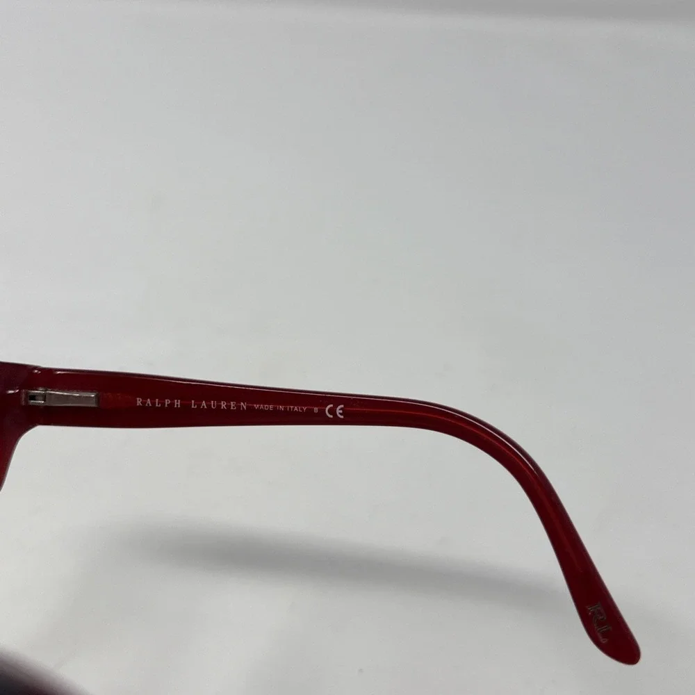 RALPH LAUREN RL6058 5255 Italy Tortoise/Red‎ Eyeglasses Frame 51-16-135 mm